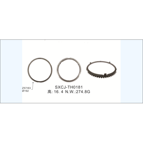 Anneau de laiton de synchroniseur de haute qualité pour ZF 1268 304 525 Pièces de boîte de vitesses de transmission B268 304 525